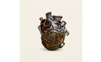 Steampunk Heart Vase Vintage Gear-Heart Vase Decorative Display