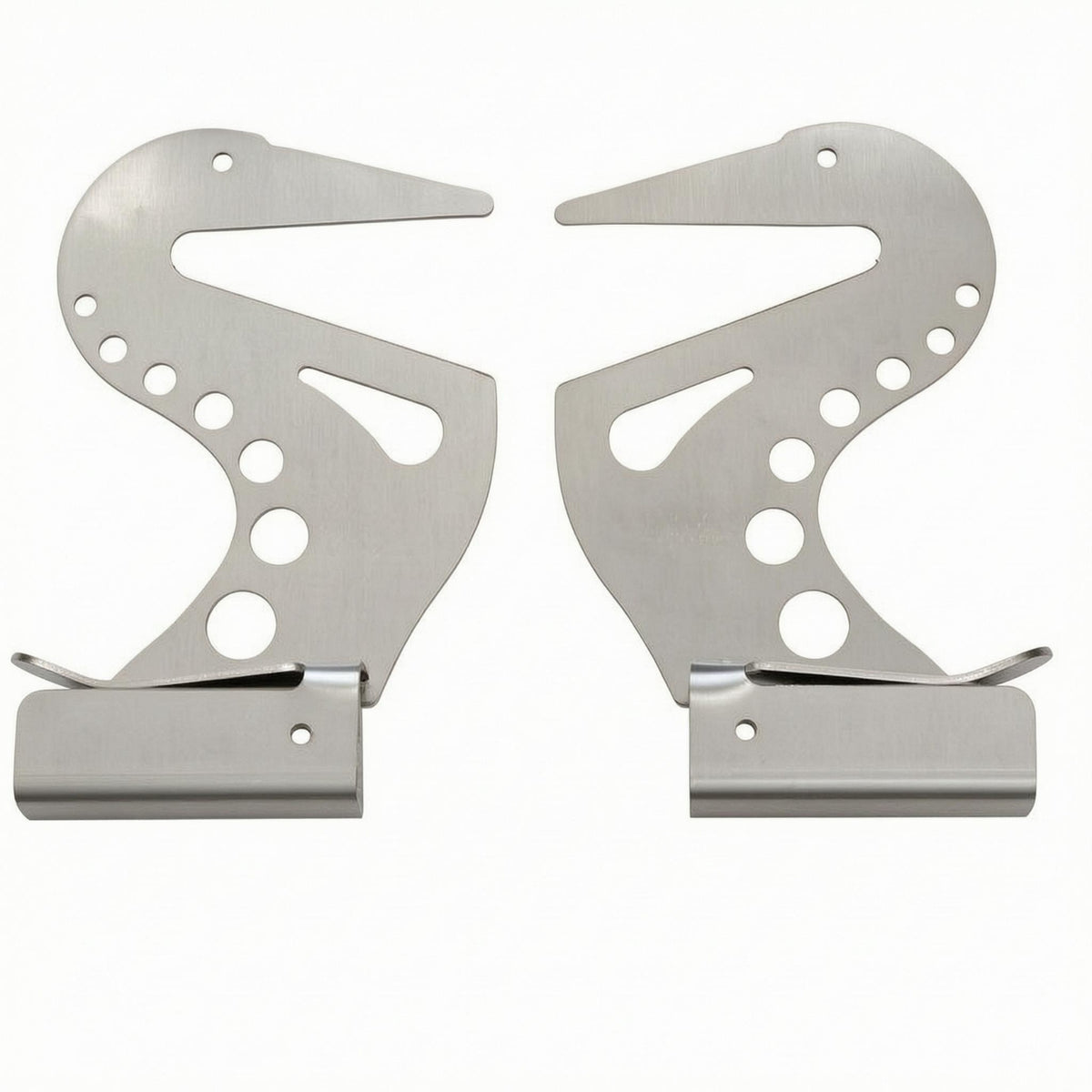 3-Piece Rod Artist Hand Support Bridge Curved Metal Artist Hand Bridge Circular Cutouts Art Tool Teardrop Opening for Artists