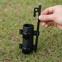 tent pole holder