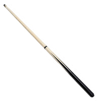 Tapered Two-Piece Billiard Cue Traditional Pool Cue with Screw Joint Sturdy Sporting Goods Portable for Beginners