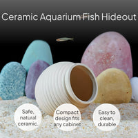 Mini Ceramic Aquatic Habitat Hideout Set