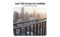 Space-Saving Railing Planter Holder Adjustable fasteners Plant Stand Multi-Functional Hanging Shelf Easy to Install for Apartment Dwellers, Gardeners, Homeowners, Balcony, windowsill, Patio, Porch