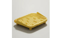 Anti-Tracking Cat Litter Sand-Control Tray Easy Clean Litter Tray with Grid Slotted Raised for Apartments