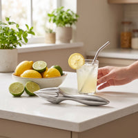 Lemon Cone Juicer Handheld Stainless Steel Lemon Juicer Dishwasher for Bartenders