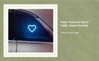 Waterproof solar LED car light