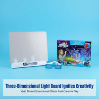 3D Night Light Drawing Board, Creative Doodle Pad, Colorful Fluorescent Erasable Writing Board for Kids