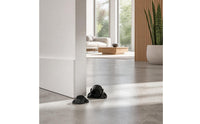 Door Stop Black Coated Door Stopper Rustproof for Rv, Cabins