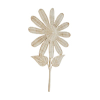 Rattan Sun-Shaped Flower Wall Hanging Handmade Rattan Wall Botanical Display Hanging Organic for Nursery