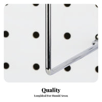 Pegboard Hat Rack Long-Lasting Cap Holder Pegboard Hook Rust-Resistant