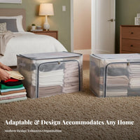 foldable Clothes container Large Capacity Home Organization particle-resistantresistant for Families