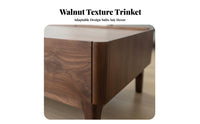 sturdy Wood Construction Wooden Coffee Table with 2 Drawers Modern Minimalist Design Coffee Table with Drawers Large Storage Capacity Living Room Furniture Open Lower Shelf for Apartment Dwellers, Homeowners, Families, Lounge Area
