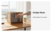 Figurine Display Case Particle-Resistant Proof Clear Acrylic Display Case Stackable Figure Showcase Flexible Combination