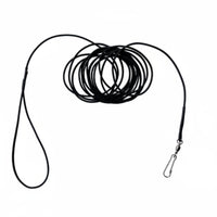 Lightweight Pigeon Flight Rope Stretchy Elastic Bird Flight Rope Easy to Handle Flexible Bird Leash Secure Handling