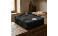 Insulated Pizza Delivery Bag Meal Transport Bag Professional Pie Carrier with Handles Large Carrier for Picnics