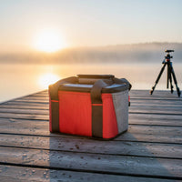 Camera Lighting Storage Bag Portable Camera Bag with Shoulder Strap-Lock Gear Case with Dividers for Photographers