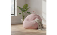 Floor Cushion Cover Cover Corduroy Floor Cushion Cover Chair Cover with Handle Unfilled Lounge Seat for Adults, Teens, Living Room, Bedroom