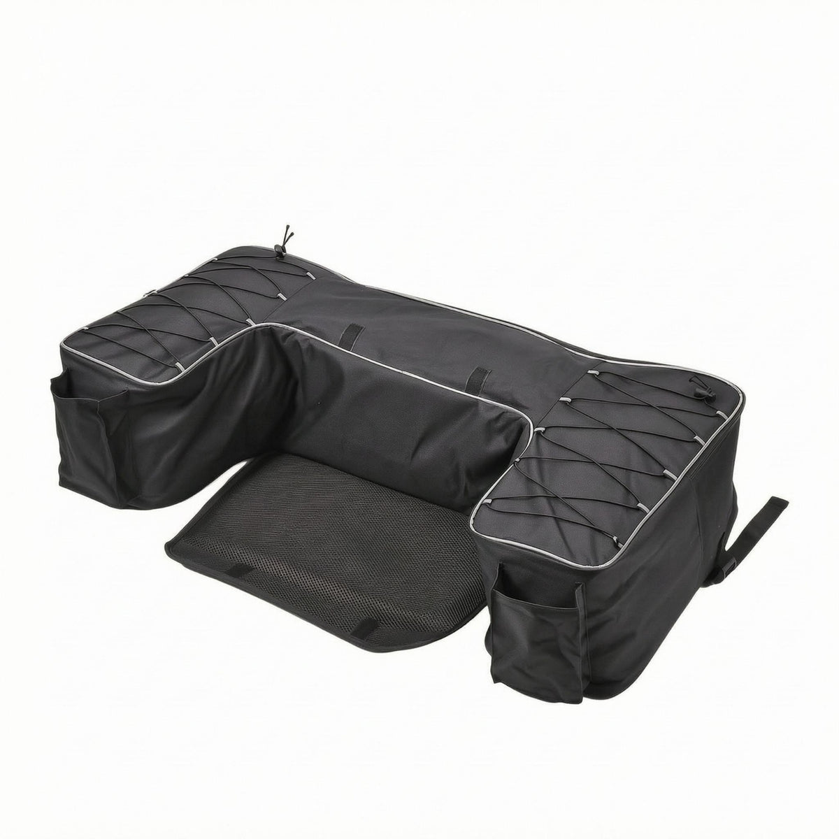 Motorcycle Seat Storage Bag Foldable Waterproof Rear Seat Storage Bag Simple to Install