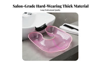 Thickened Design Hair Perm Neck Tray Ergonomic Fit Perming Neck Tray Waterproof for Hairstylists, Home Users, Beauty Parlor, Barbershop
