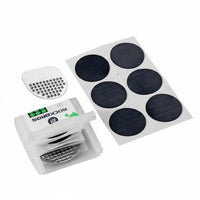 6 Pieces Easy Application Glueless Bike Tire Repair Sticker Kit Portable Glueless Tire Patches Compact