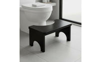 Bamboo Toilet Stool Moisture-Resistant Bathroom Poop Stool Toilet Footrest Strong Load-Bearing Space-Saving