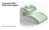 Multi-Purpose Prone Lying Pillow Versatile Use Stomach Sleeping Support Pillow Body-Contouring for Lounging, Reading
