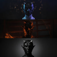 Monster Face Covering Realistic Devil Face Covering Authentic-Looking for Cosplayers