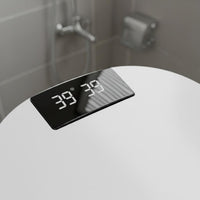 Wireless Controller Control Smart Bidet Toilet Seat Adjustable Temperature Electric Bidet Toilet Seat Easy Install Bathroom Fixture Massage Cleaning for Hotel