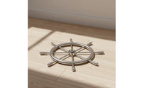 Polished Boat Steering Wheel Rustproof Marine Steering Wheel Long-Lasting Hardware Ergonomic for Mariners