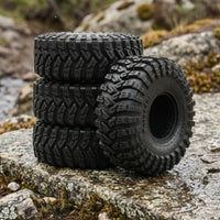 4 Pieces 1.9 Inch RC Crawler Tire Deep Pattern Vehicle Part High Grip