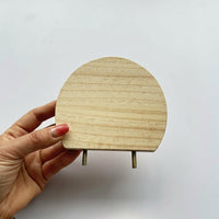 Bird Perch Stand, Smooth Wooden Perch for Small Parakeets and Cockatiels, Climbing Stand Cage Accessory, 1 Pack