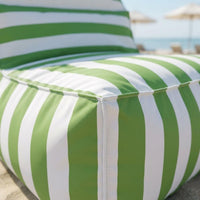 Lounge Chair Beanbag Sun-Resistant Relaxation Seat Chair Cushioned Beach Lounger for Patio, Garden