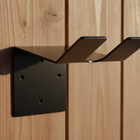 Ice Auger Storage Bracket L-Shaped Ice Auger Holder Secure for Garage, Workshop