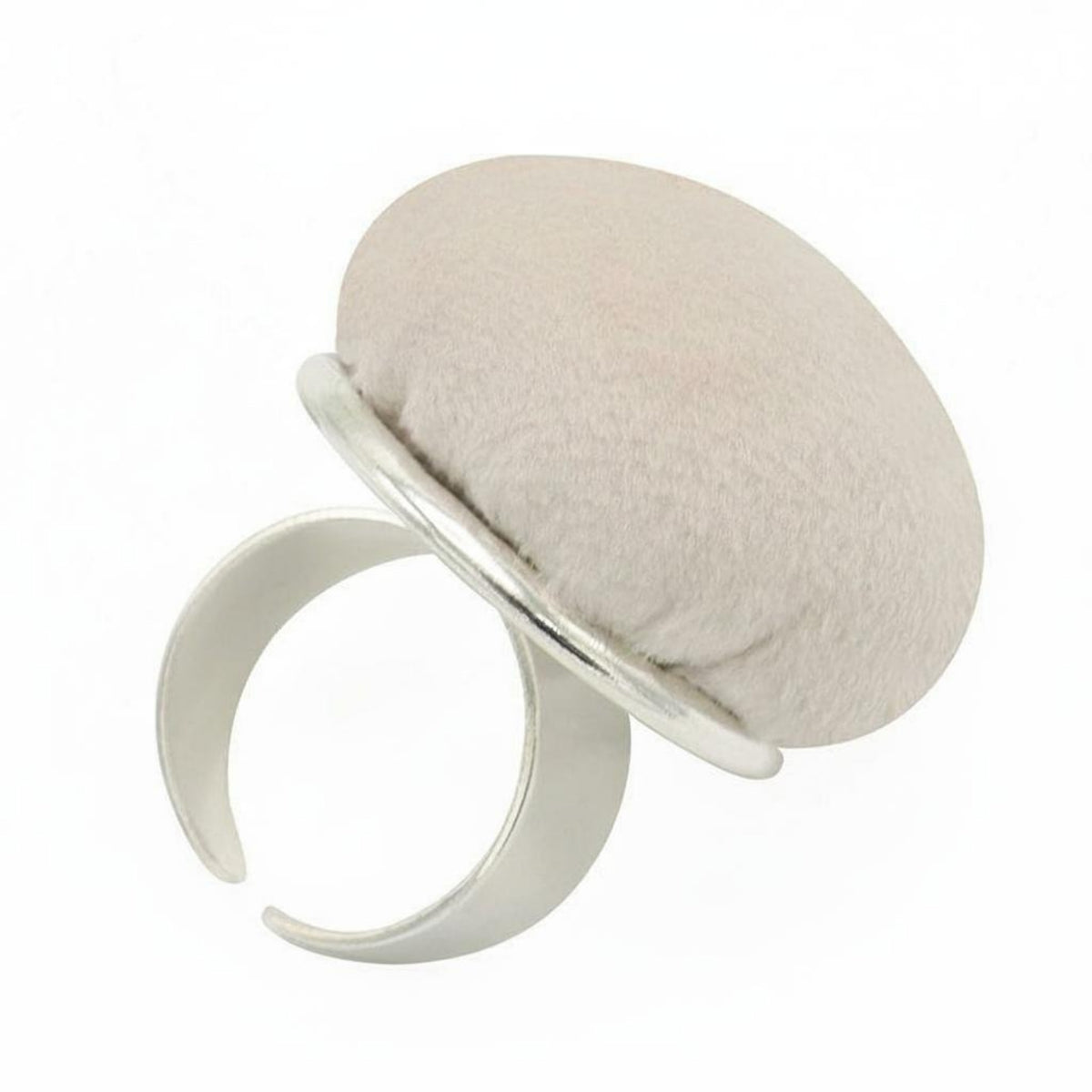 Hands-Hands-off Circlet Pincushion Portable Finger Pincushion Lightweight Wearable Pin Holder for Crafters