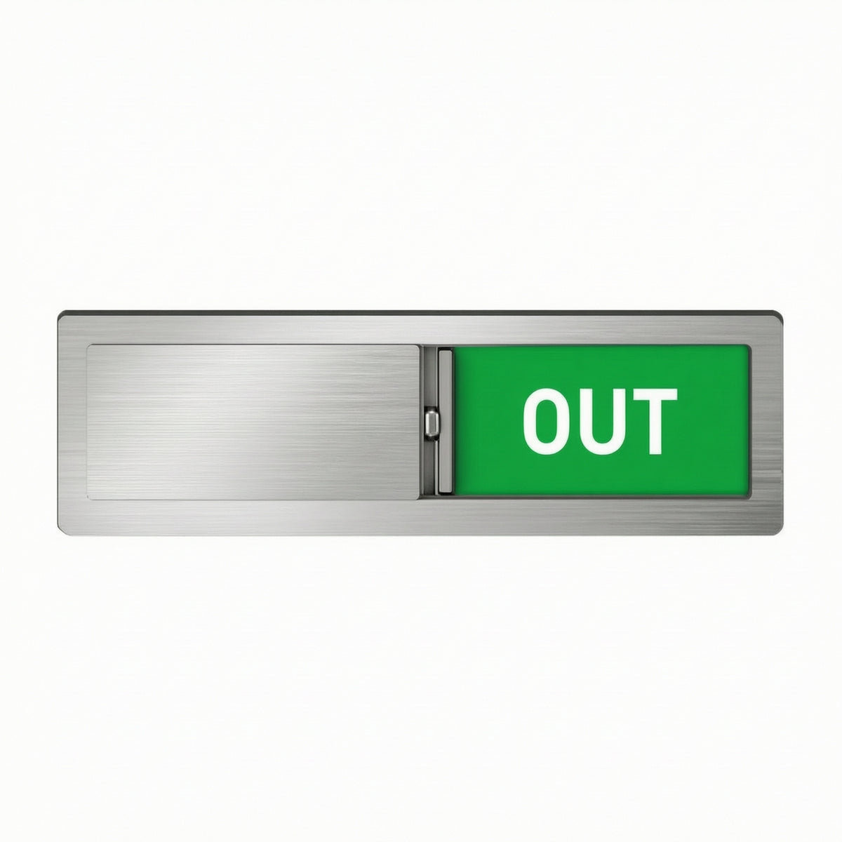 Acrylic Office Availability Sliding Door Sign Slim Availability Sign Smooth Door Slider Privacy for Meeting Room