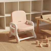 Grows with Child Height Adjustable Children's Desk Set Ergonomic Design Adjustable Height Kids Desk Sturdy & Long-Lasting Kids Table and Chairs Set Wipe-Clean Surface for Toddlers, Preschoolers, Playroom, Daycare