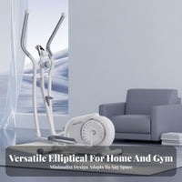 Elliptical Full Body Workout Home Elliptical Machine Compact Design Cross for Apartment