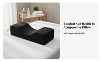 Slow Rebound U-Shaped Lash Pillow Breathable Material Eyelash Extension Pillow Washable for Beauticians, Estheticians, Spas, Spa, Home Use