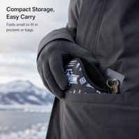 Unisex Printed Fleece-Lined Ear Warmers for Winter Outdoor Activities
