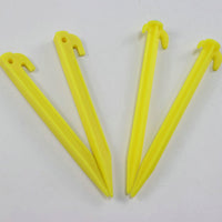 Outdoor Camping Plastic Tent Stakes for Sand and Beach - Windproof Ground Pegs