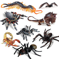Kids' Educational Insect and Animal Figurines with Observation Box for Halloween and Sand Table Scenes