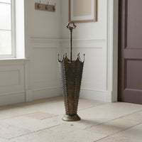 Rustic Umbrella Bucket Antique Finish Vintage Umbrella Stand Retro Household Storage for Entryway