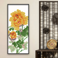 Peony Flower Cross Stitch Kit for Home Decor Embroidery DIY