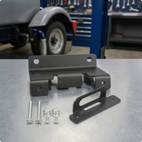 Four Way Flat Trailer Connector Bracket Two-Piece Four Way Trailer Wiring Mounting Bracket Steel for Towing Home Mechanics