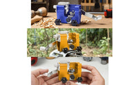 Woodcutting Equipment Honing Tool with Crank Portable Manual Chain Honing Tool No Power Required Sharpening for Gardeners
