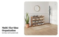 Sturdy and Long-Lasting Multi-Layer Shoe Rack Space Saving Narrow Shoe Storage Unit Stable Structure Large Capacity for Apartment Dwellers, Homeowners, Entryway, Hallway, Dorm Room, Bedroom