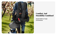 Comfortable Brush Cutter Harness Ergonomic Padded Vegetation Eater Harness Breathable Design for Gardeners, Landscapers, Yard Work, Outdoor