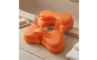 Orange Children Swim Buoyancy Aid Circle Cushioned Underarm Swim Buoyancy Aid Waterproof Liner Water Safety Gear Buckle Strap