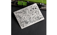 Airplane Model Stencil Reusable Spray Stencil Thick Art Supply for Scale Models