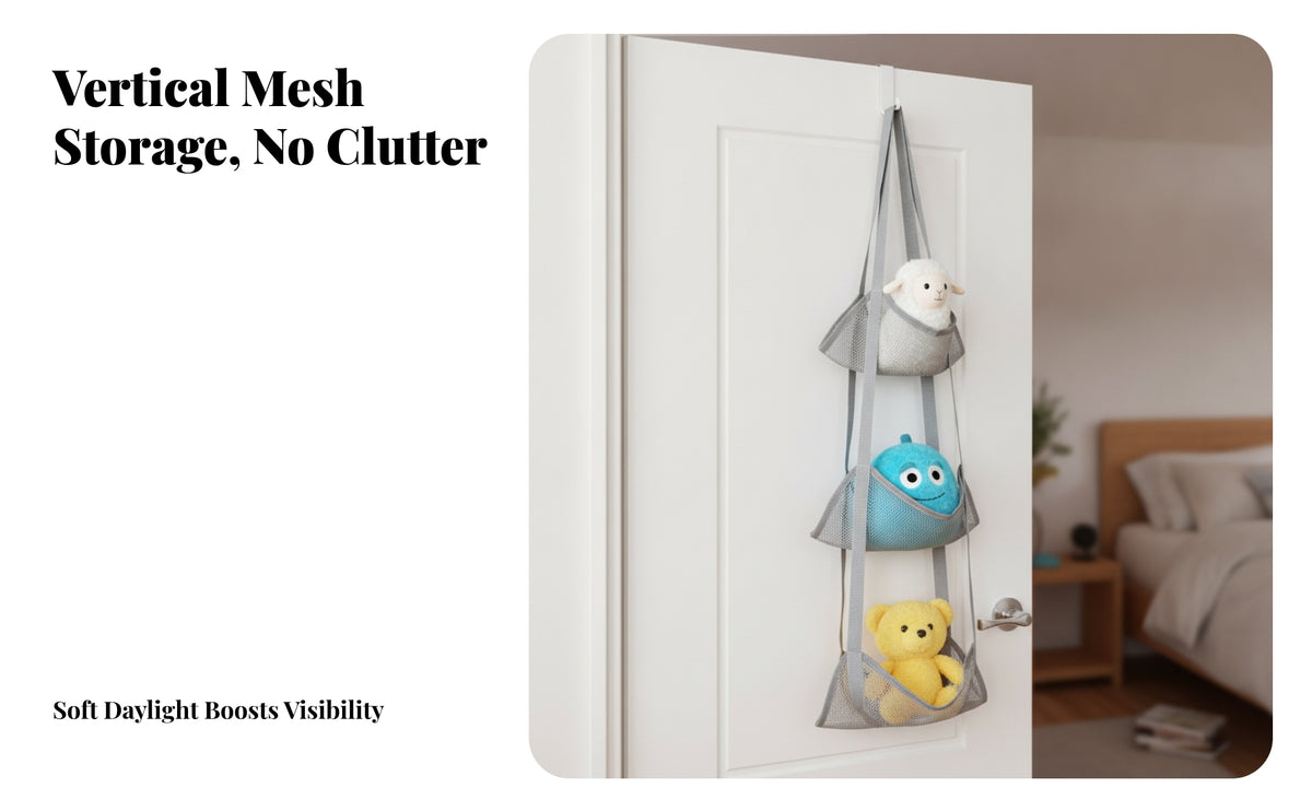 Easy to Install Mesh Ball Organizer