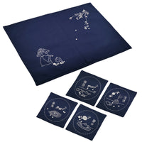 DIY Embroidery Kit for Tea Coasters and Mats - Beginner Friendly Handcraft Set
